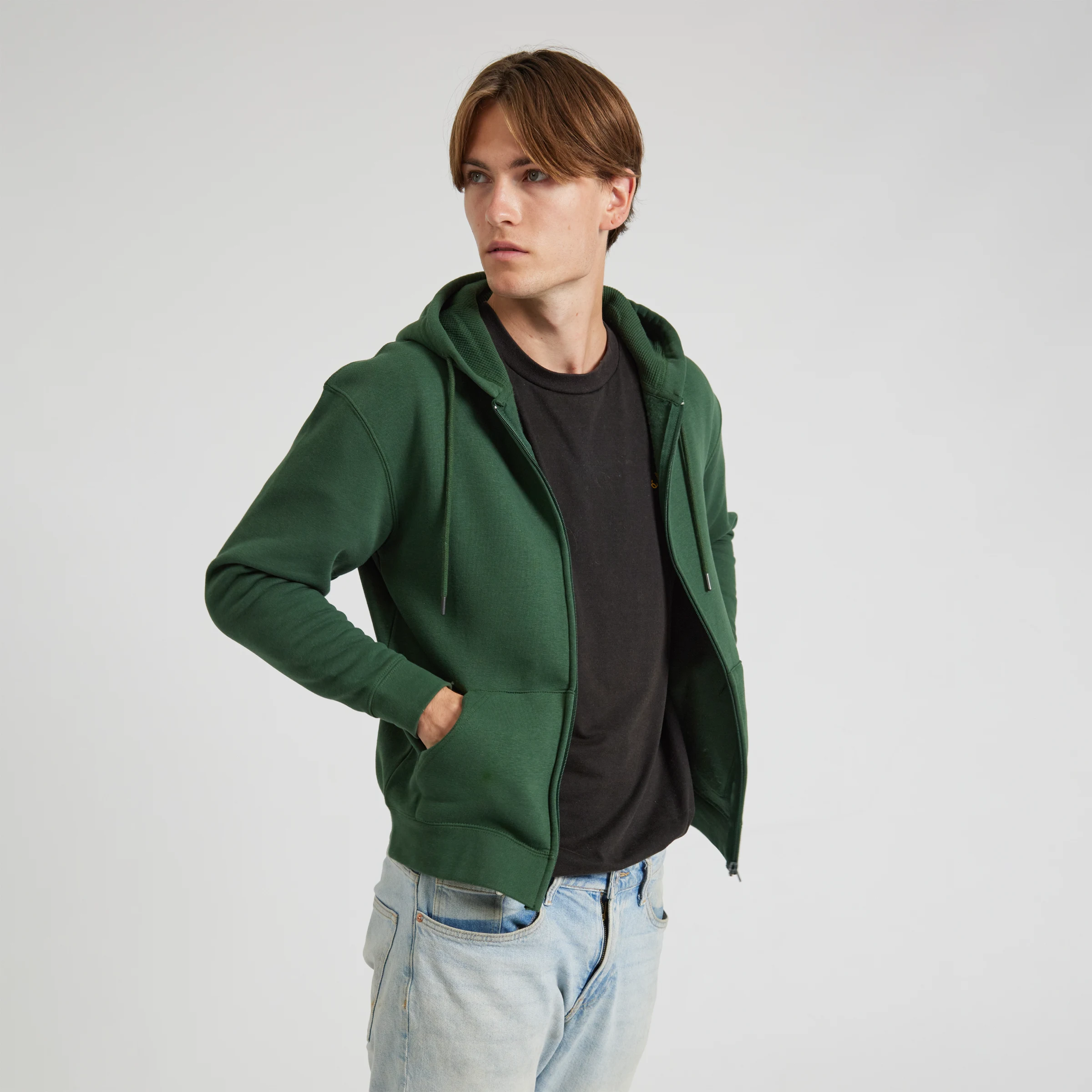 Premium Zip Up Hoodie view 7