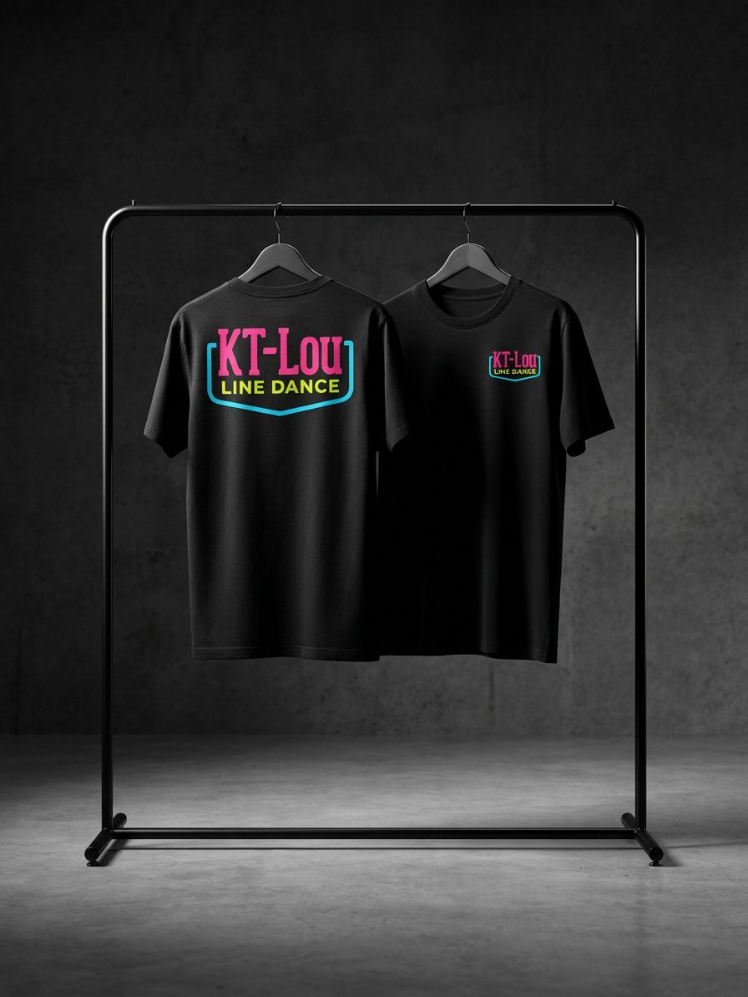 Neon logo unisex tee